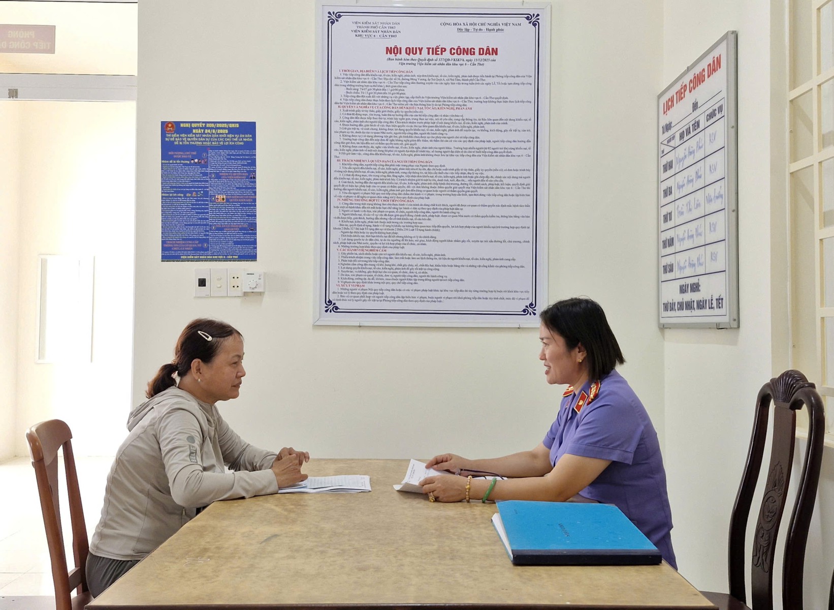 VKSND Khu vực 6 – Cần Thơ: tăng cường trách nhiệm của người đứng đầu cơ quan trong công tác tiếp công dân