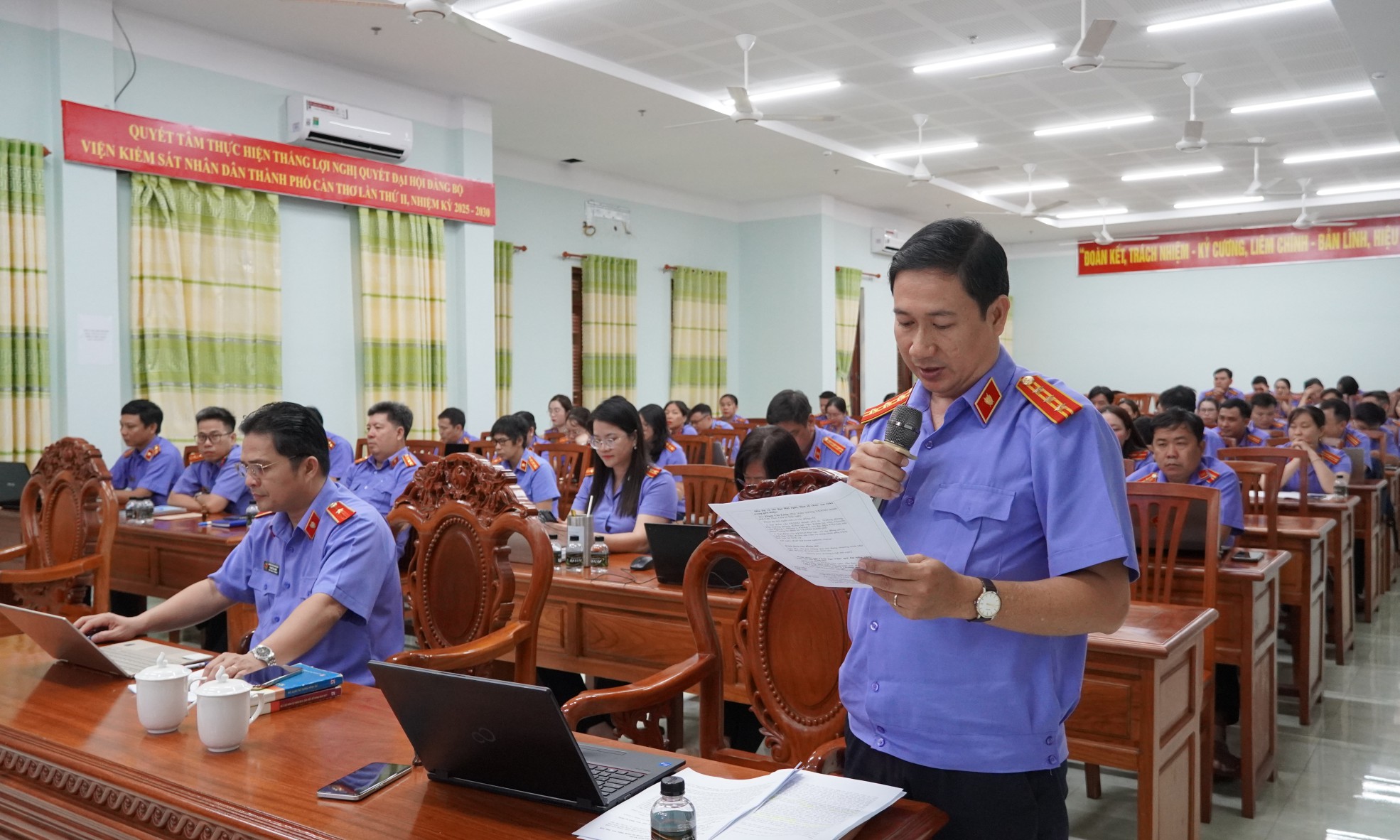 VKSND thành phố Cần Thơ tổ chức hội nghị chuyên đề về xử lý một số hành vi vi phạm pháp luật hình sự