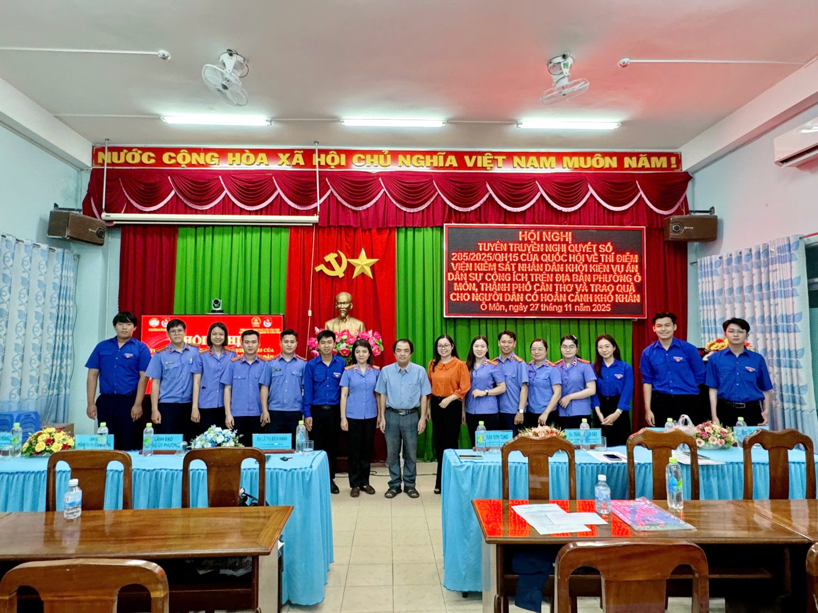 Tổ chức tuyên truyền Nghị quyết 205/2025/QH15 tại phường Ô Môn, thành phố Cần Thơ