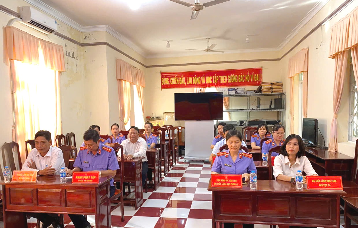VKSND Khu vực 14 - Cần Thơ: Chuẩn bị sẵn sàng thực hiện nhiệm vụ mới của Ngành Kiểm sát nhân dân