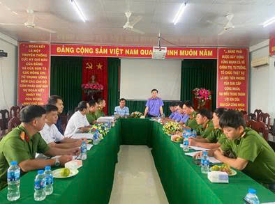 VKSND Khu vực 2 - Cần Thơ trực tiếp kiểm sát hoạt động thi hành án hình sự tại UBND phường Thới An Đông