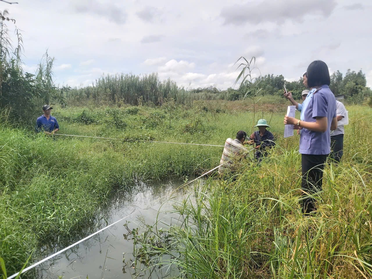 VKSND Khu vực 2 - Cần Thơ:  Kiểm sát cưỡng chế chuyển giao quyền sử dụng đất tại phường Thới An Đông, thành phố Cần Thơ