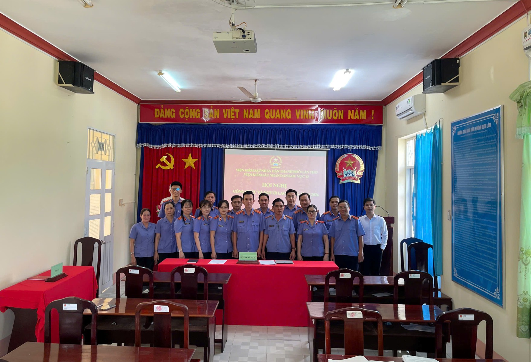 VKSND Khu vực 13 - Cần Thơ tổ chức Hội nghị công chức và người lao động năm 2026