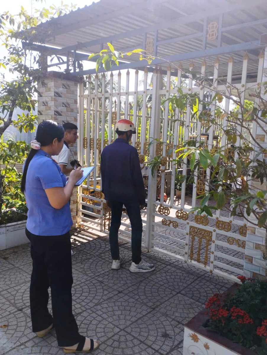 VKSND Khu vực 10 - Cần Thơ kiểm sát thực nghiệm điều tra vụ án “Trộm cắp tài sản” và “Đánh bạc”