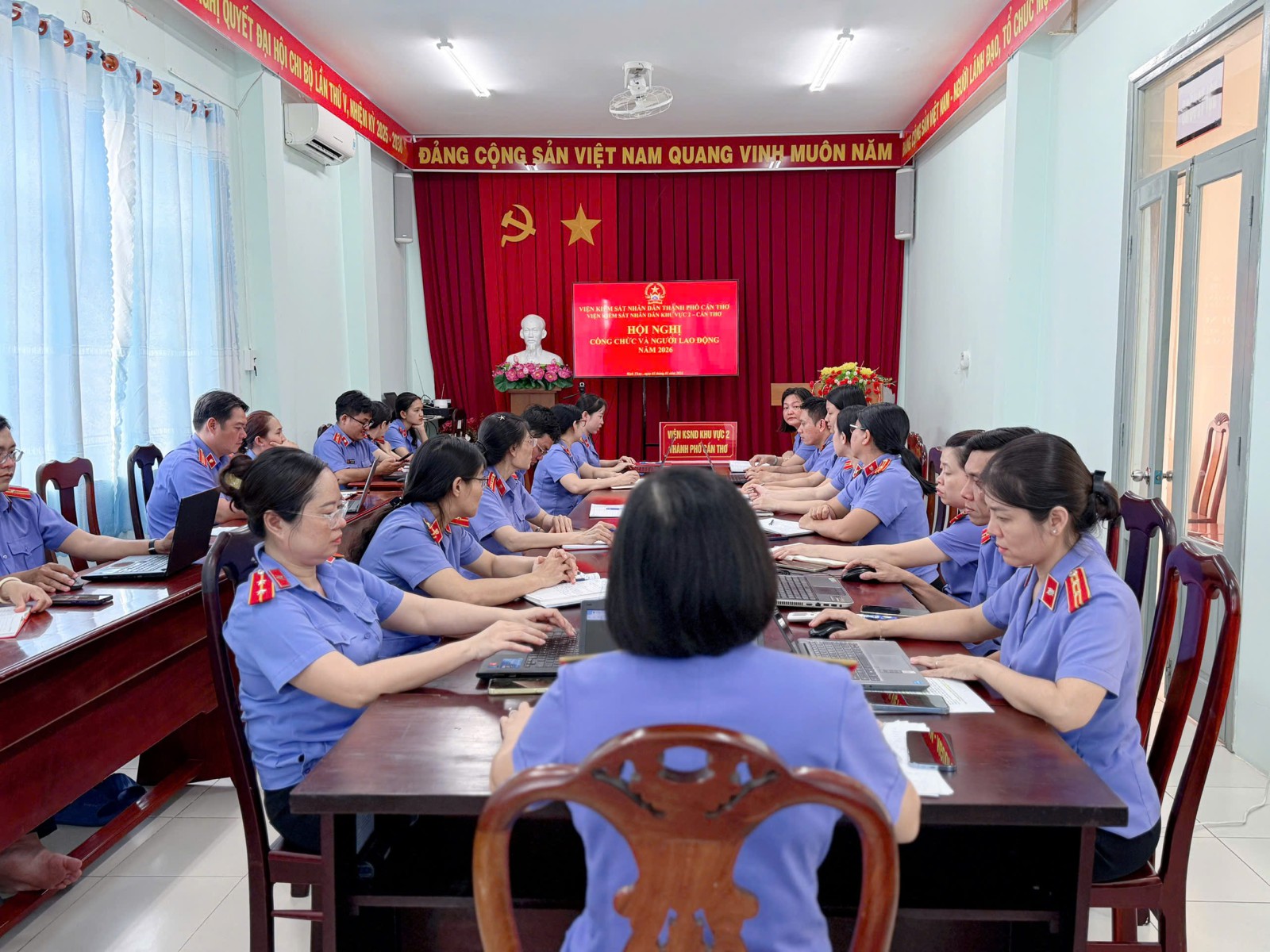 VKSND Khu vực 2 – Cần Thơ tổ chức Hội nghị công chức, người lao động năm 2026