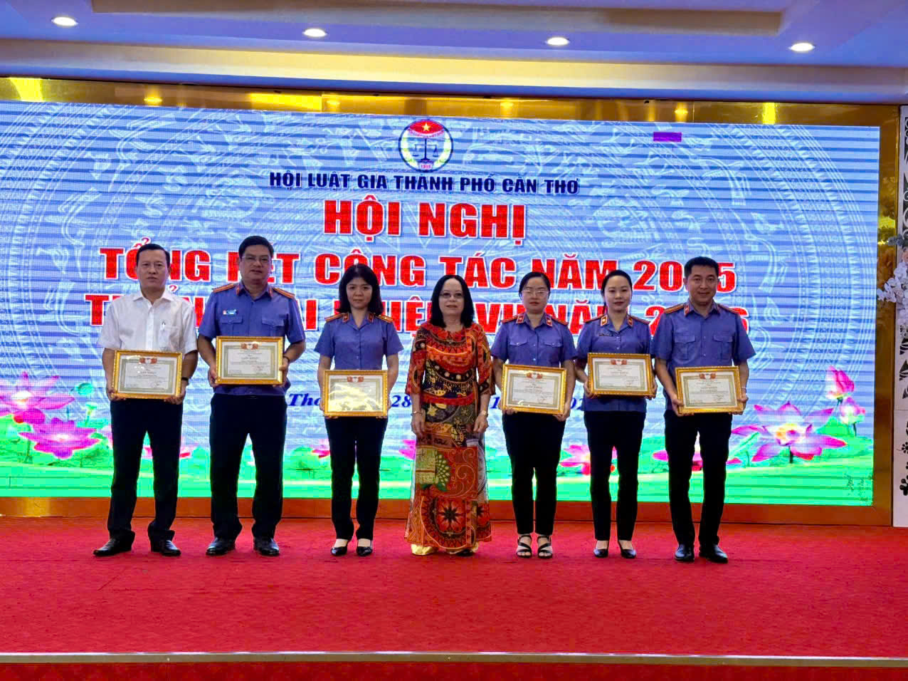 Chi hội Luật gia VKSND thành phố Cần Thơ hoàn thành xuất sắc trong công tác Hội năm 2025