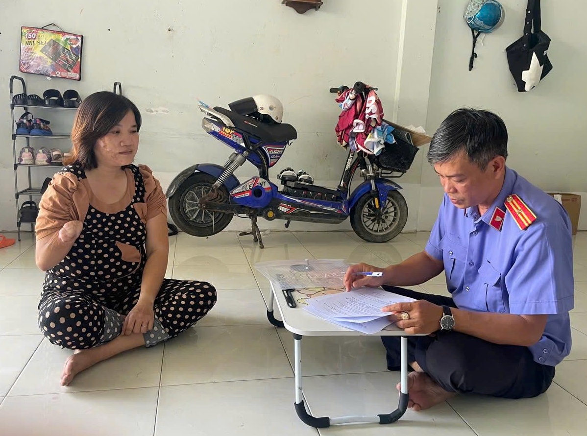 VKSND Khu vực 12 – Cần Thơ: Trực tiếp xác minh hoàn cảnh người khuyết tật để bảo vệ quyền lợi người yếu thế theo Nghị quyết 205/2025/QH15 của Quốc hội