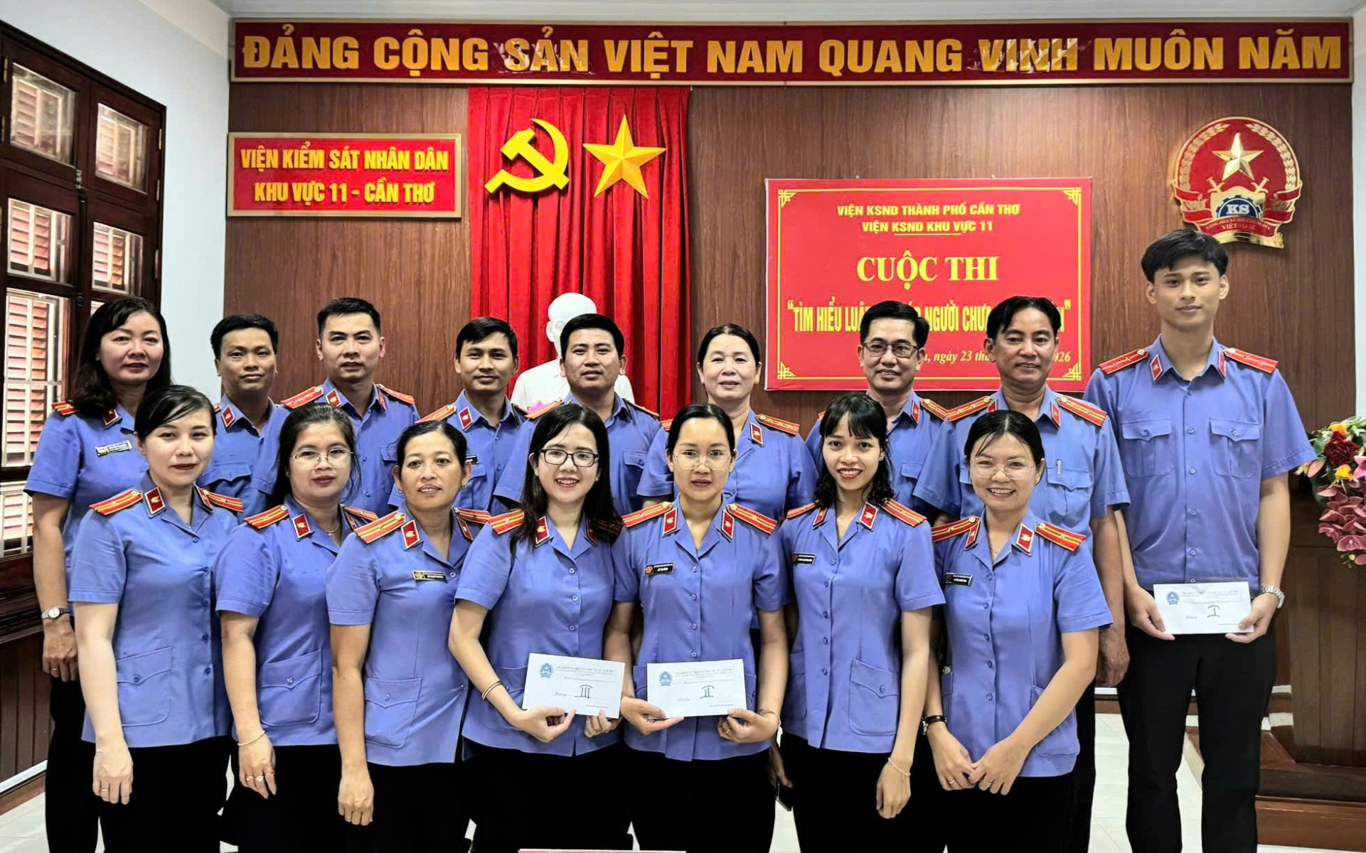 VKSND Khu vực 11 - Cần Thơ tổ chức Cuộc thi “Tìm hiểu Luật tư pháp người chưa thành niên”