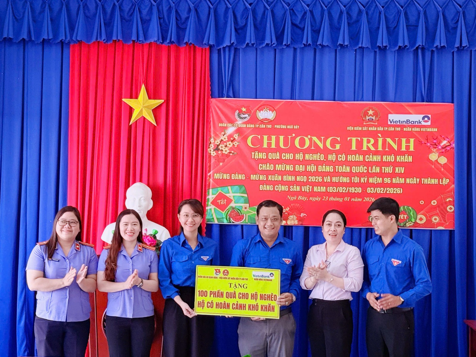 Tuổi trẻ Đoàn cơ sở VKSND thành phố lập thành tích chào mừng Đại hội Đảng toàn quốc lần thứ XIV