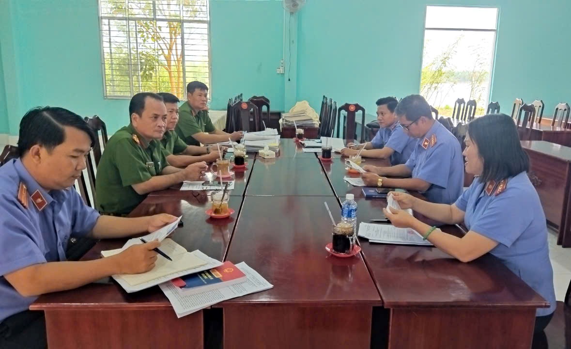 VKSND Khu vực 6 – Cần Thơ trực tiếp kiểm sát việc tiếp nhận, phân loại, xử lý nguồn tin về tội phạm