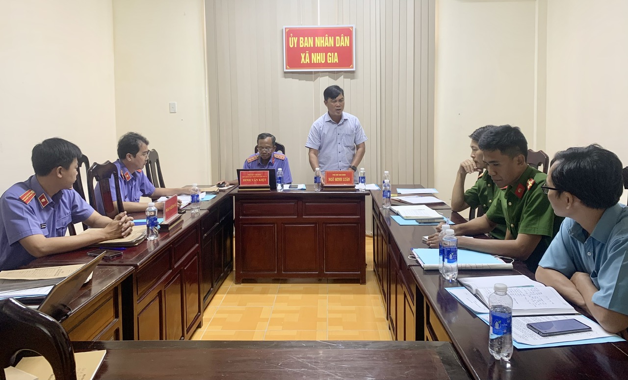 VKSND Khu vực 8 - Cần Thơ trực tiếp kiểm sát thi hành án hình sự  tại cộng đồng 