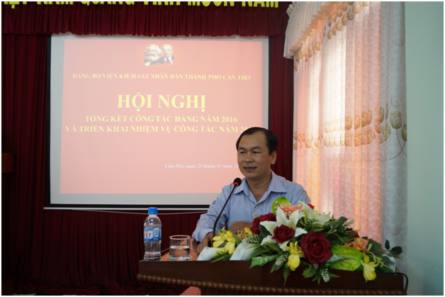 Hội nghị triển khai nhiệm vụ công tác đảng năm 2017