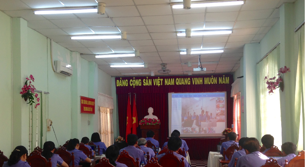 Viện kiểm sát nhân dân thành phố Cần Thơ tổ chức Hội nghị trực tuyến  sơ kết công tác kiểm sát Quý I năm 2017