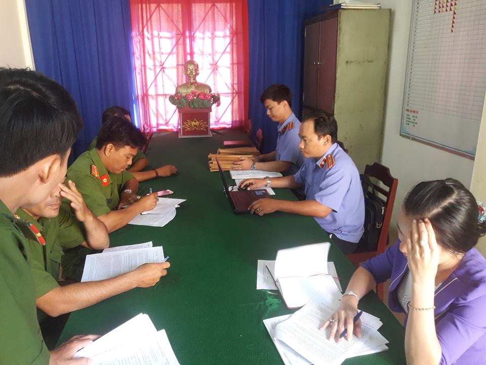 Kiểm sát toàn diện công tác tạm giữ, tạm giam và thi hành án phạt tù tại Nhà tạm giữ - Công an huyện Vĩnh Thạnh