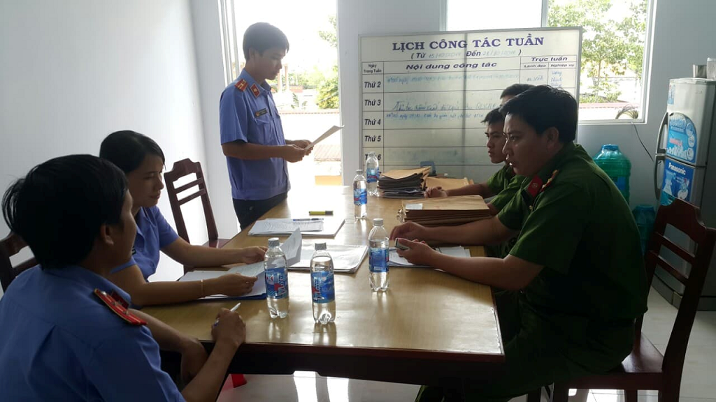 Viện kiểm sát quận Thốt Nốt: Kiểm sát trực tiếp việc giải quyết tin báo, tố giác tội phạm  và kiến nghị khởi tố.