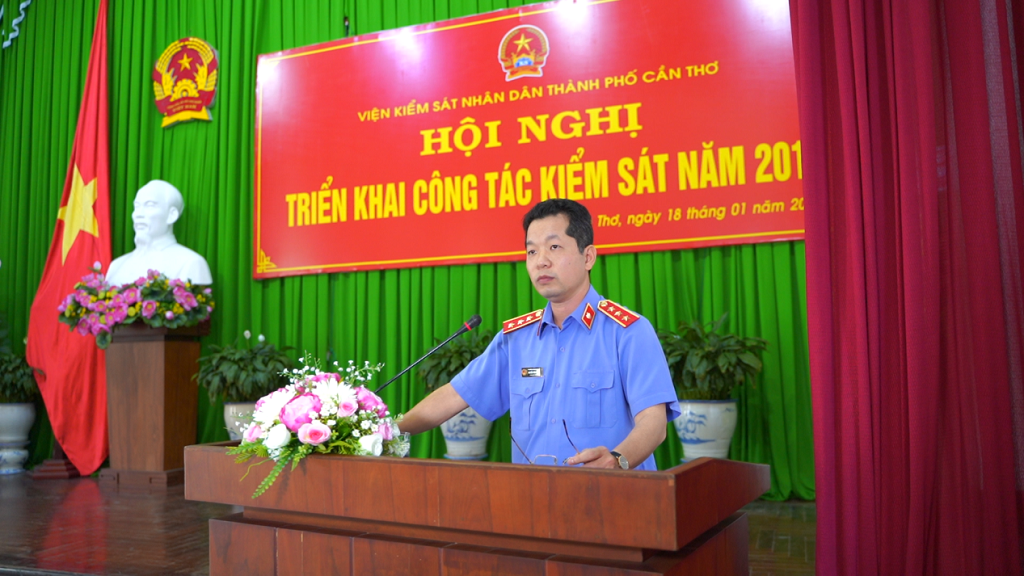Ngành Kiểm sát thành phố Cần Thơ đạt và vượt hầu hết các chỉ tiêu năm 2018