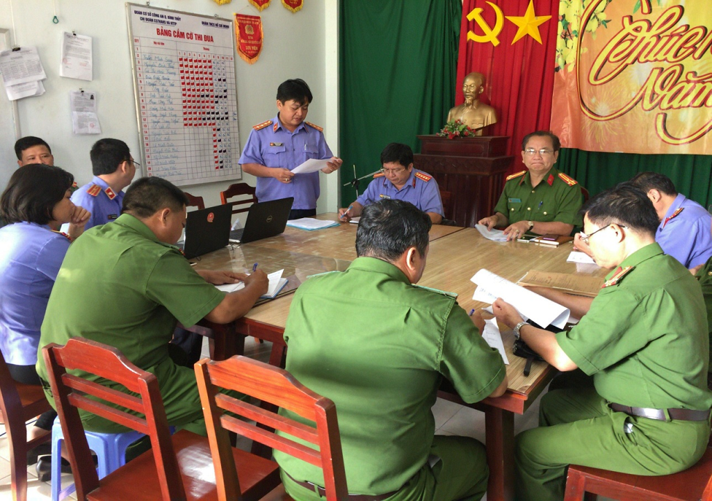 Kiểm sát toàn diện Nhà tạm giữ, Cơ quan thi hành án hình sự Công an quận Bình Thủy