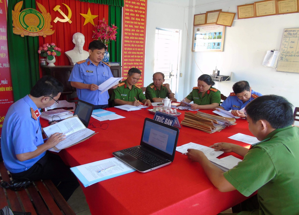 Kiểm sát toàn diện Nhà tạm giữ Công an quận Ô Môn