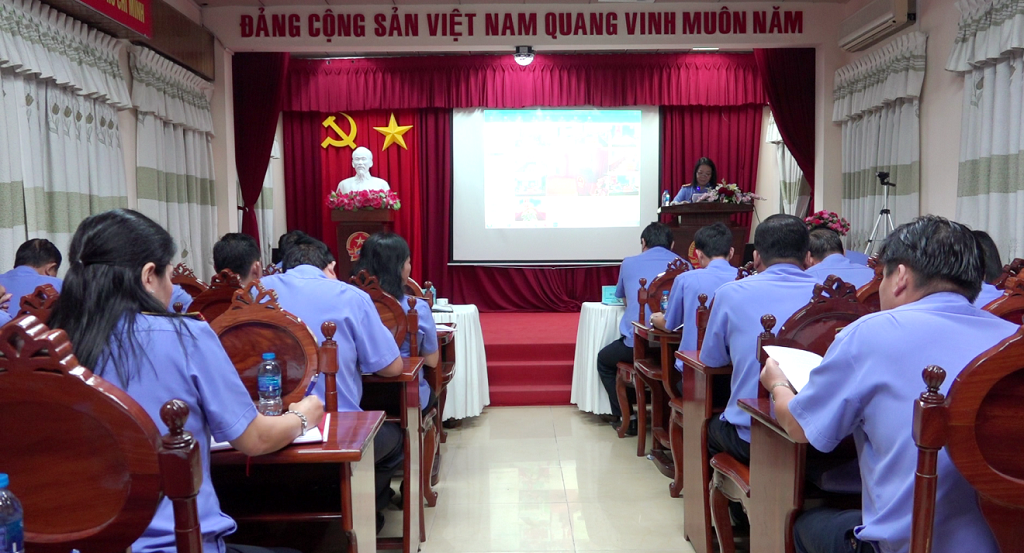 Tiếp tục thực hiện nghiêm Chỉ thị của Ngành và Kế hoạch công tác  trong 06 tháng cuối năm