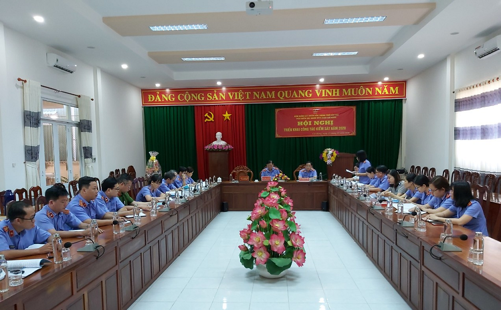 Quận Cái Răng: Hội nghị triển khai công tác kiểm sát năm 2020