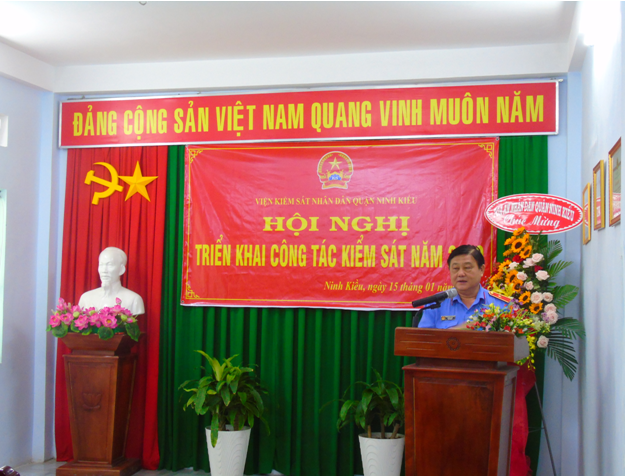 Viện kiểm sát nhân dân quận Ninh Kiều tổ chức Hội nghị triển khai công tác kiểm sát năm 2020