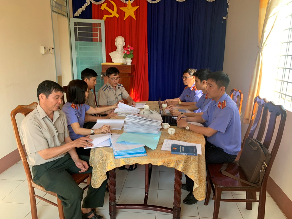 Huyện Thới Lai: Kiểm sát trực tiếp công tác thi hành án dân sự tại Chi cục Thi hành án dân sự huyện