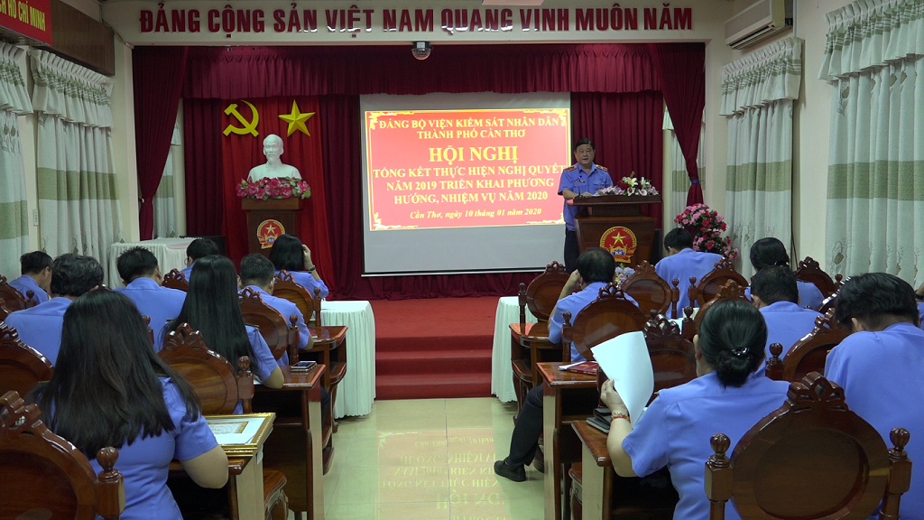 Đảng bộ Viện kiểm sát nhân dân thành phố Cần Thơ gặt hái nhiều thành tựu nổi bật trong năm 2019