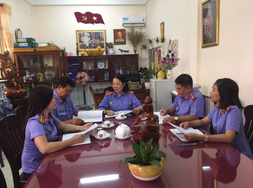 Phòng Kiểm sát thi hành án dân sự, hành chính triển khai chương trình công tác năm 2020