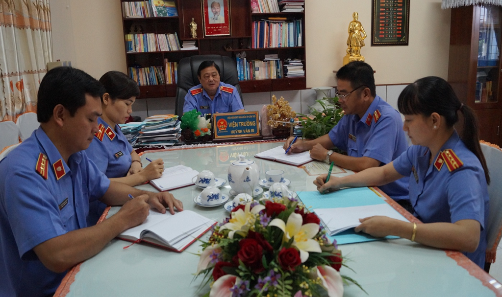 Thanh tra Viện kiểm sát nhân dân thành phố Cần Thơ triển khai Chương trình công tác năm 2020