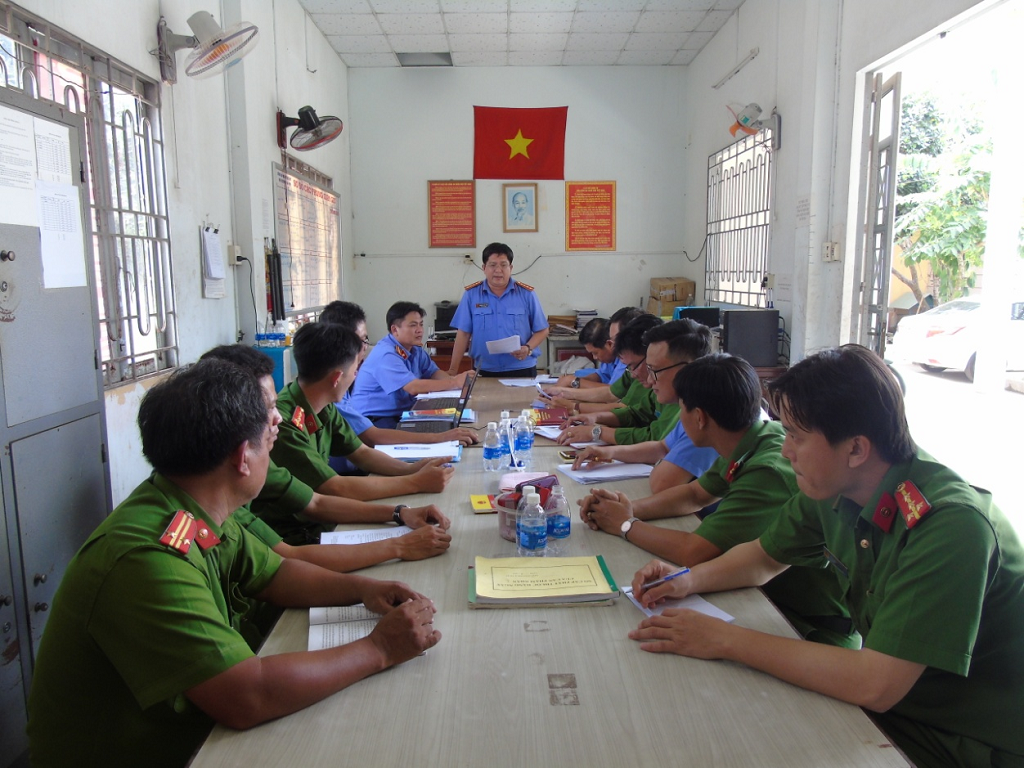 Kiểm sát toàn diện Nhà tạm giữ Công an quận Thốt Nốt