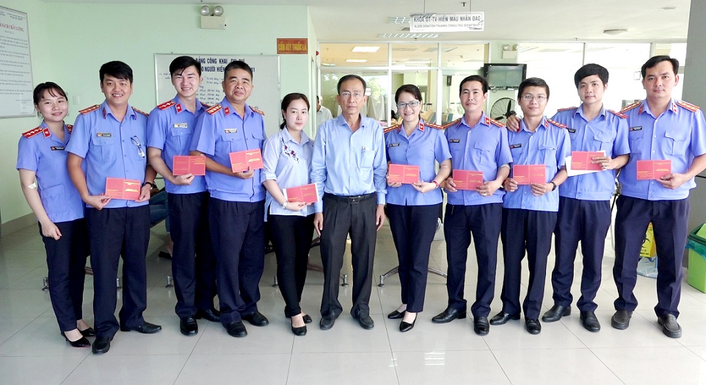 Viện kiểm sát nhân dân thành phố Cần Thơ: Tình nguyện hiến máu trong mùa dịch Covid-19
