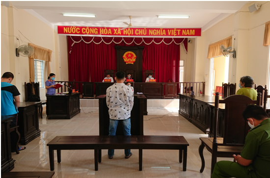 Huyện Vĩnh Thạnh: phiên tòa hình sự rút kinh nghiệm trực tuyến 02 cấp