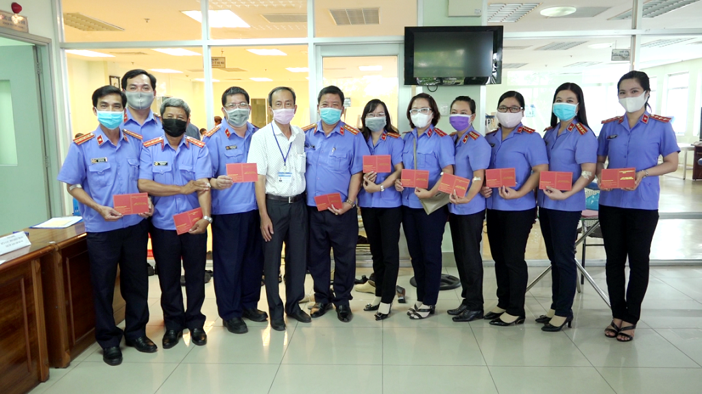 VKSND TP Cần Thơ hiến máu nhân đạo lần 3 giữa mùa COVID-19