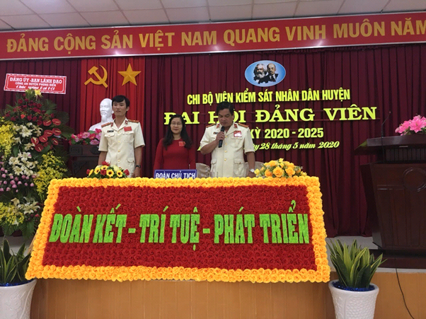 Đại hội đảng viên Chi bộ Viện kiểm sát nhân dân huyện Phong Điền