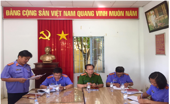 Trực tiếp kiểm sát Nhà tạm giữ Công an quận Bình Thủy