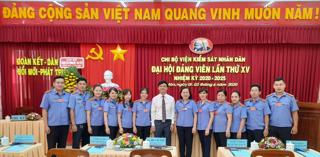 Đại hội Chi bộ Viện kiểm sát nhân dân quận Ô Môn lần thứ XV, nhiệm kỳ 2020-2025