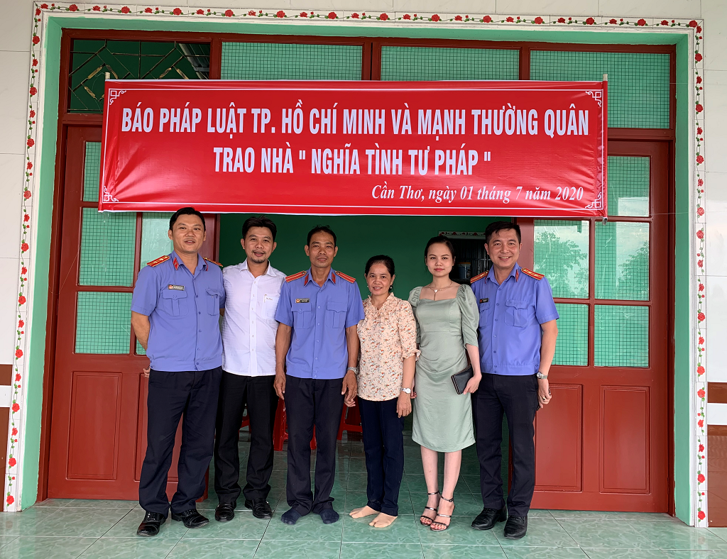Ngôi nhà “Nghĩa tình tư pháp” trên vùng quê Thới Lai