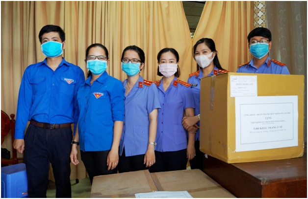 Viện kiểm sát nhân dân thành phố Cần Thơ chung tay phòng, chống dịch bệnh COVID-19