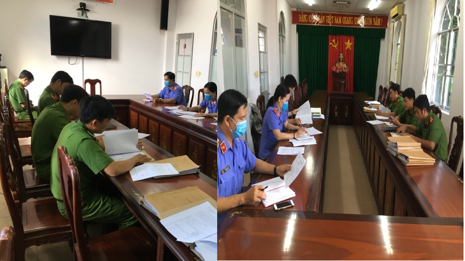 Kiểm sát trực tiếp công tác tiếp nhận, giải quyết tin báo, tố giác về tội phạm tại Cơ quan điều tra - Công an huyện Vĩnh Thạnh