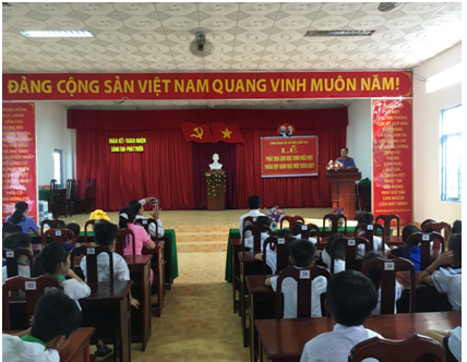 Viện kiểm sát nhân dân huyện Vĩnh Thạnh chung tay cùng các em đến trường