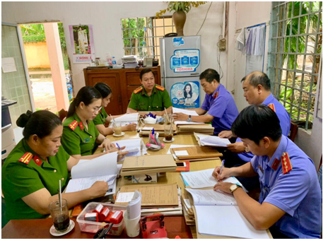 Trực tiếp kiểm sát Nhà tạm giữ Công an quận Ninh Kiều năm 2020