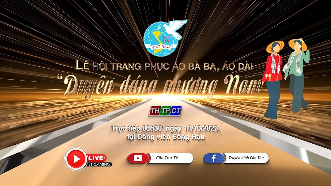 Lễ hội trang phục áo bà ba, áo dài "Duyên dáng phương Nam" 